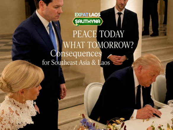 Iran US Peace Deal 2026 - Expat Laos Salithyna - Vientiane Laos