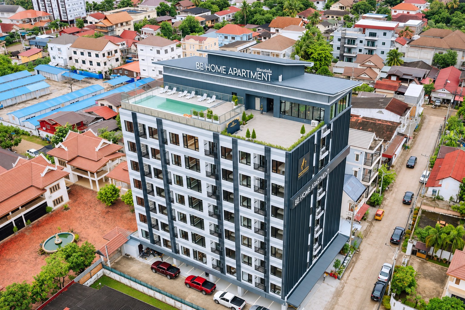 BeHome Apartment building in Sisattanak expat area, Vientiane, Laos BeHome Apartment building in Sisattanak expat area, Vientiane, Laos