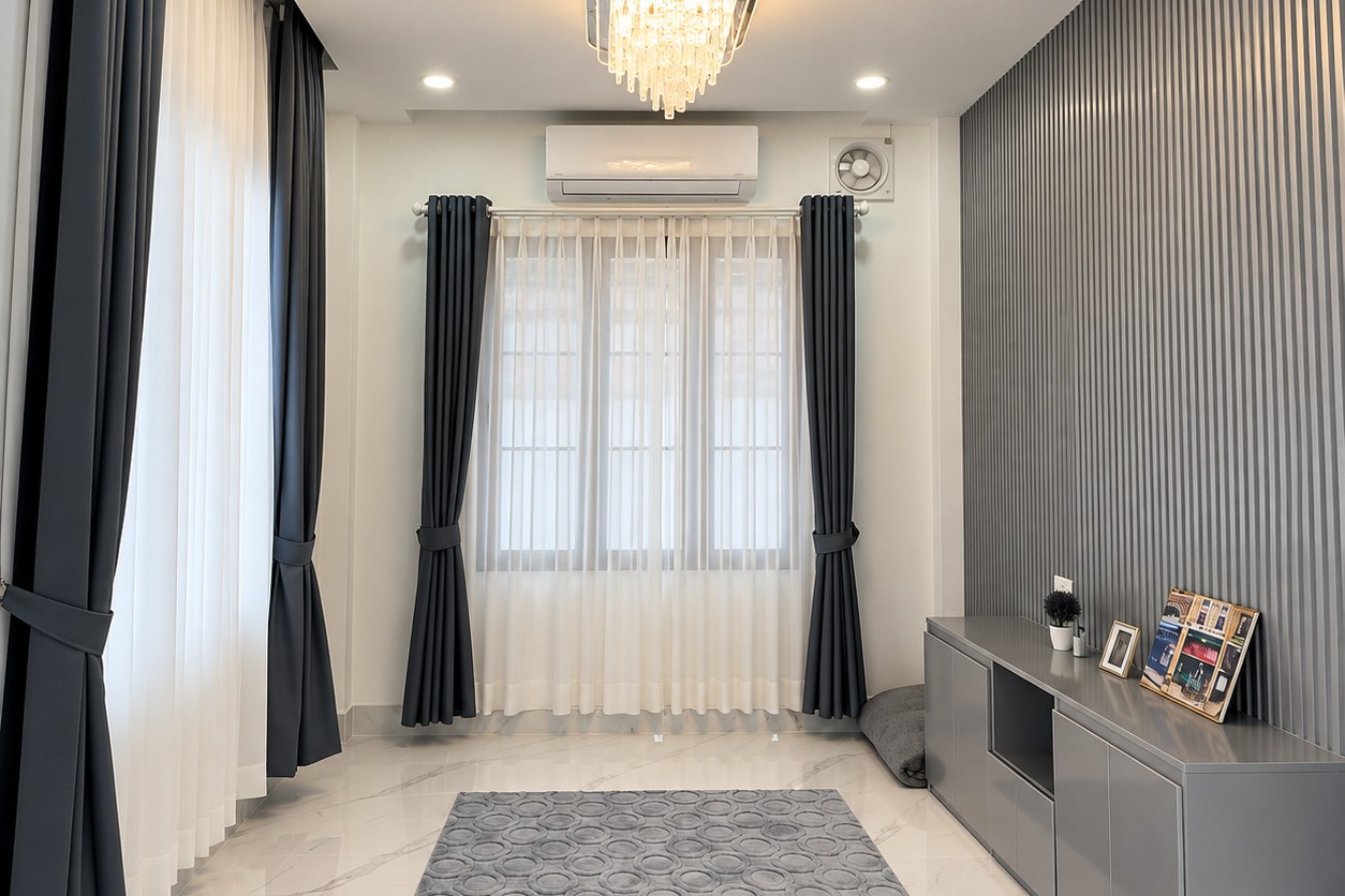 Upstairs family room – modern villa, Sisattanak expat area, Vientiane